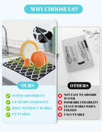 Dish Drying Pad for Kitchen Counter