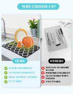 Dish Drying Pad for Kitchen Counter
