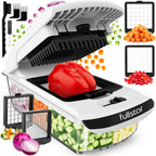 4-in-1 Vegetable Chopper & Spiralizer