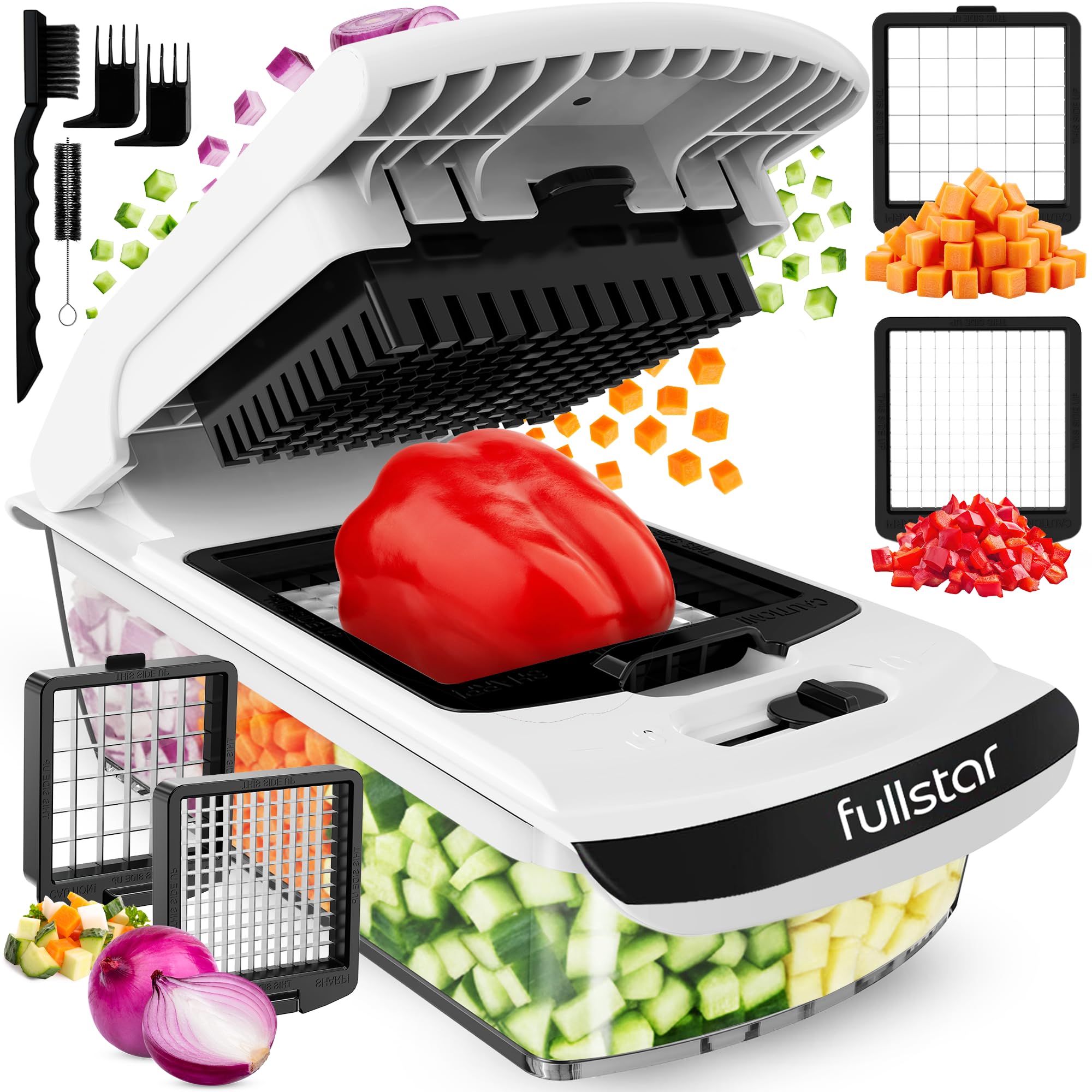 4-in-1 Vegetable Chopper & Spiralizer