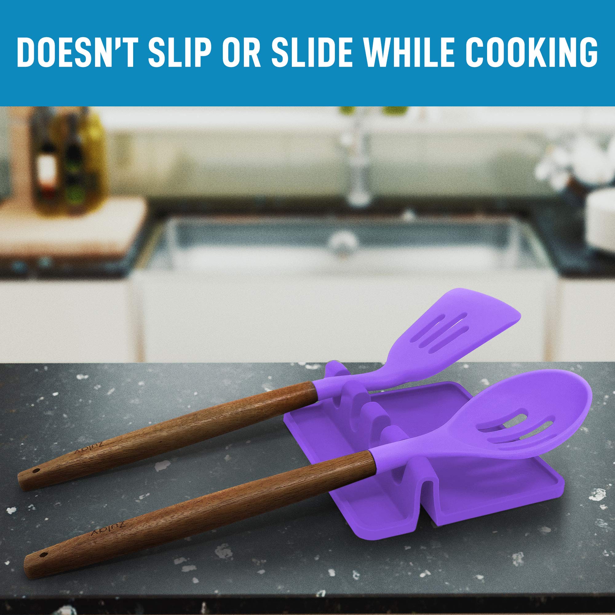 Heat-Resistant Silicone Spoon Rest