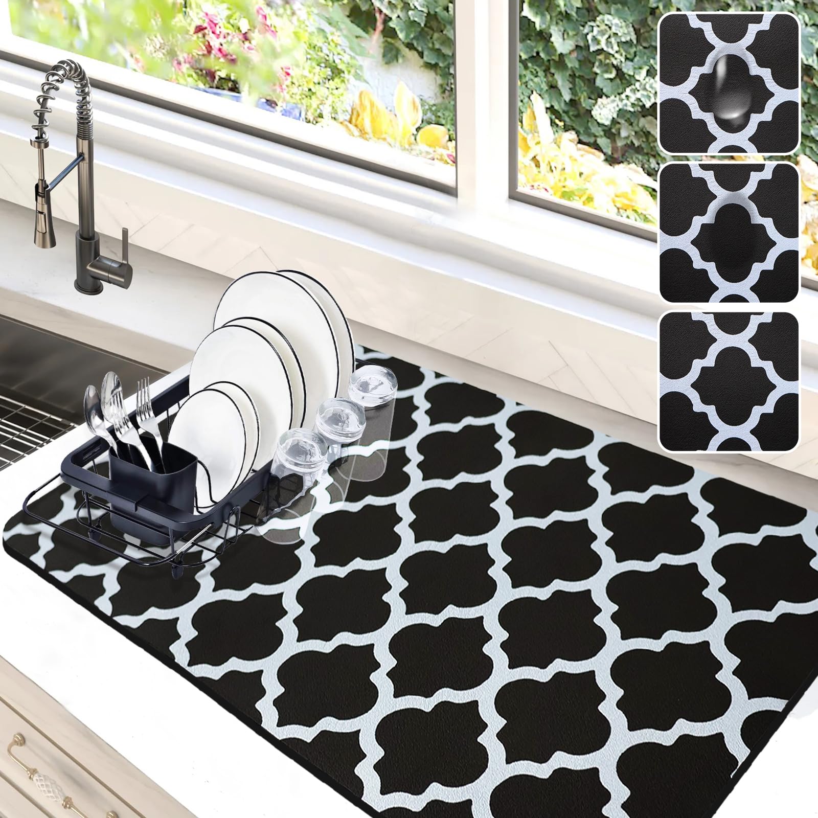 Dish Drying Pad for Kitchen Counter