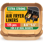 Air Fryer Disposable Paper Liners (125 pcs)