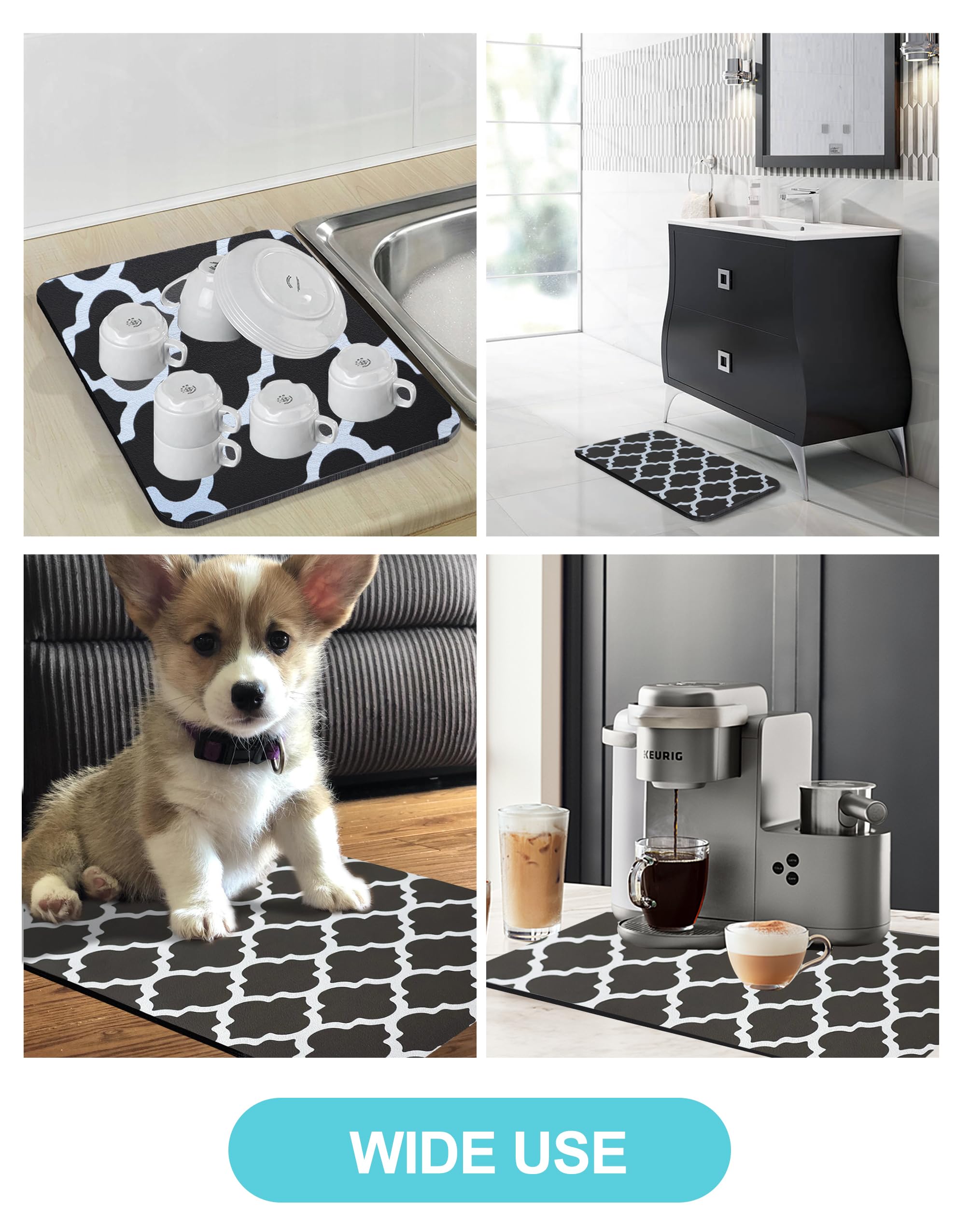 Dish Drying Pad for Kitchen Counter