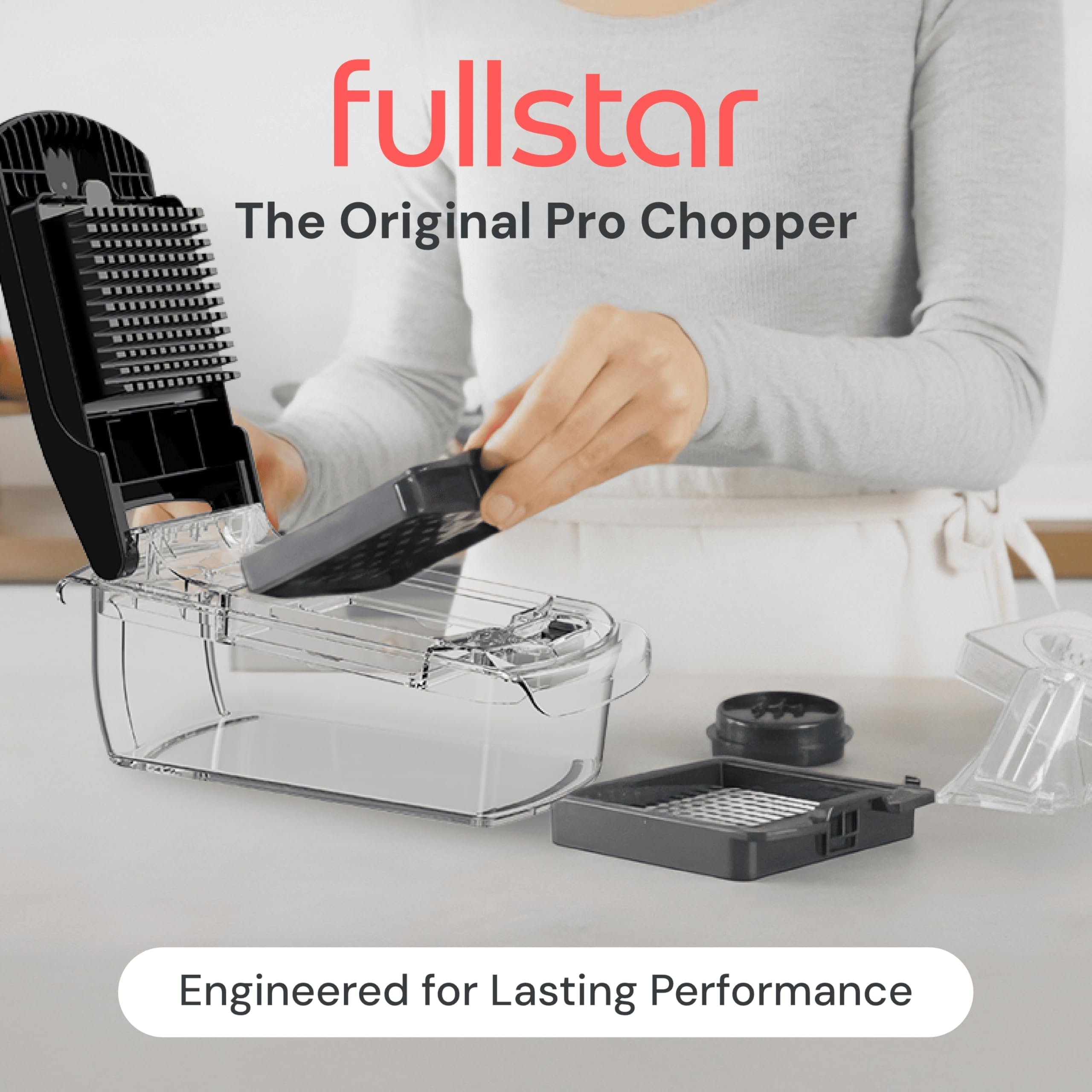 4-in-1 Vegetable Chopper & Spiralizer