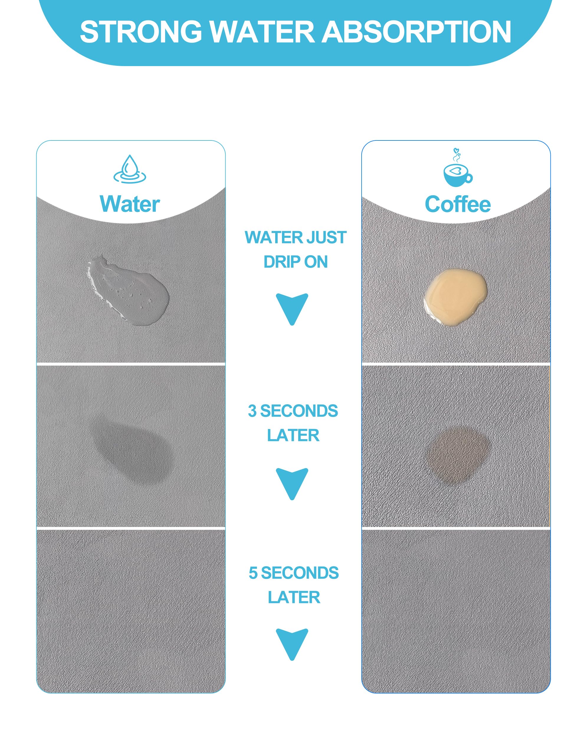 Dish Drying Pad for Kitchen Counter