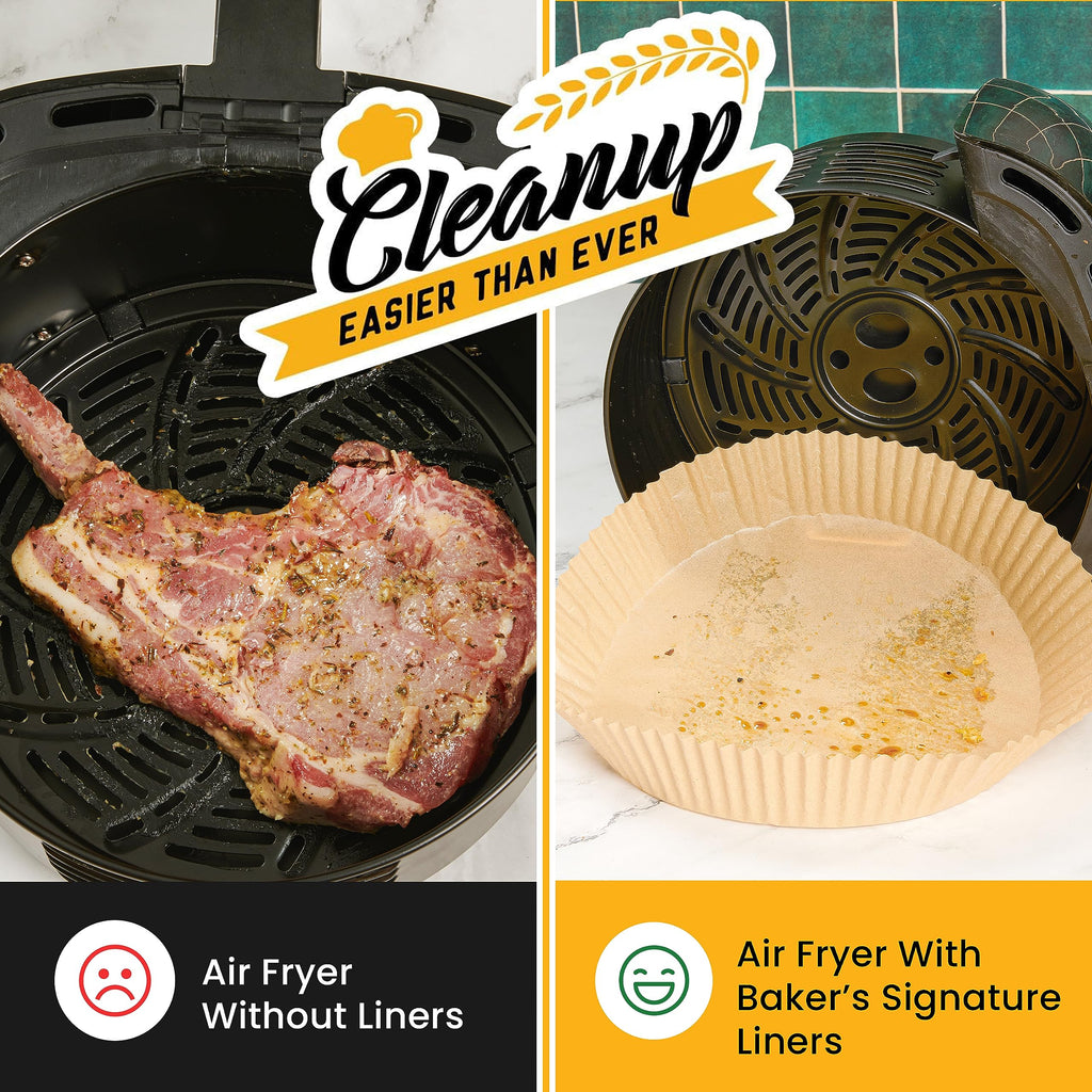 Air Fryer Disposable Paper Liners (125 pcs)
