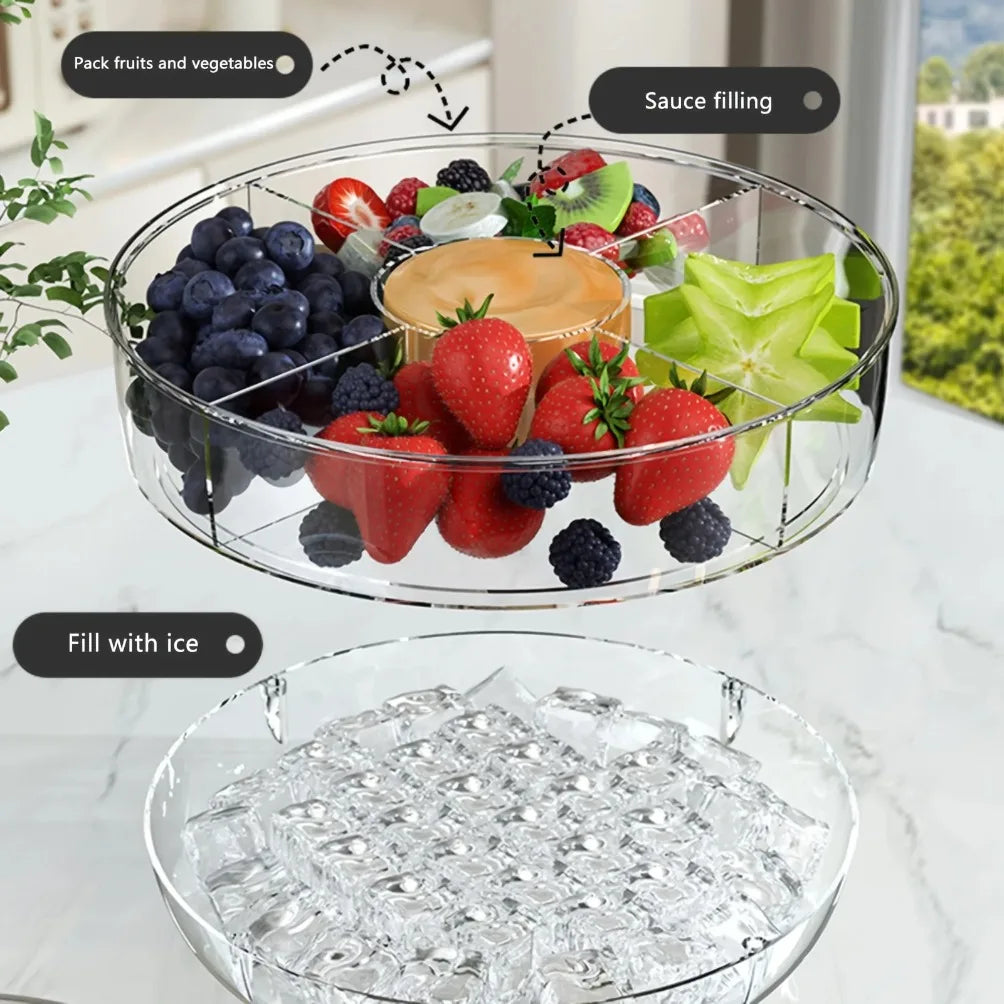 Easy Eatz Fresh Snack Platter with Lid